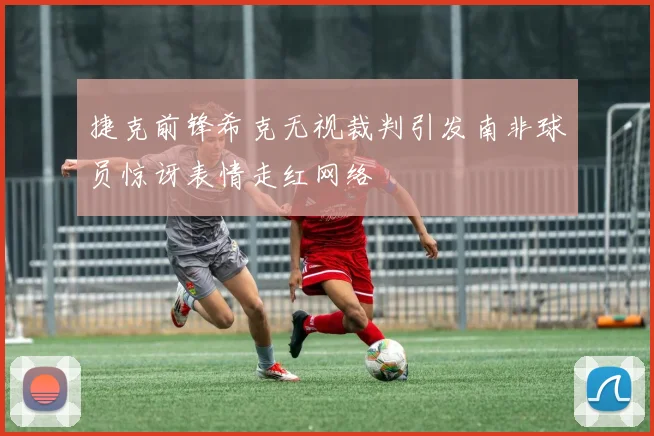 捷克前锋希克无视裁判引发南非球员惊讶表情走红网络
